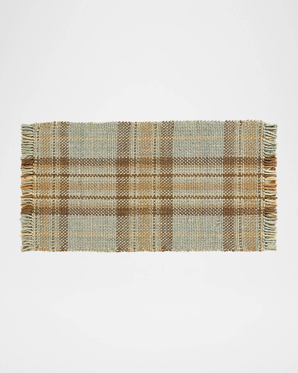 Field Study Woven Tartan Rug, 2' x 4'